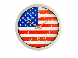 14 inch omrande patriottische klok
